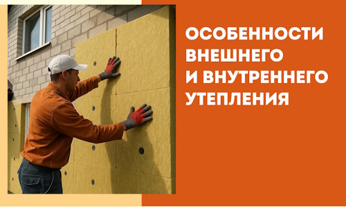 Какие особенности внешнего и внутреннего утепления в Симферополе